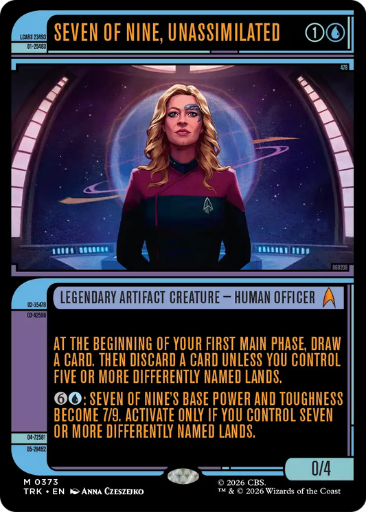 Seven of Nine, Unassimilated (0373) (Showcase) (TRK)