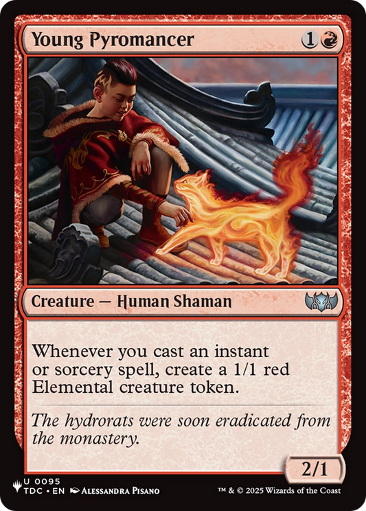 Young Pyromancer (TDC-95) (PLST)