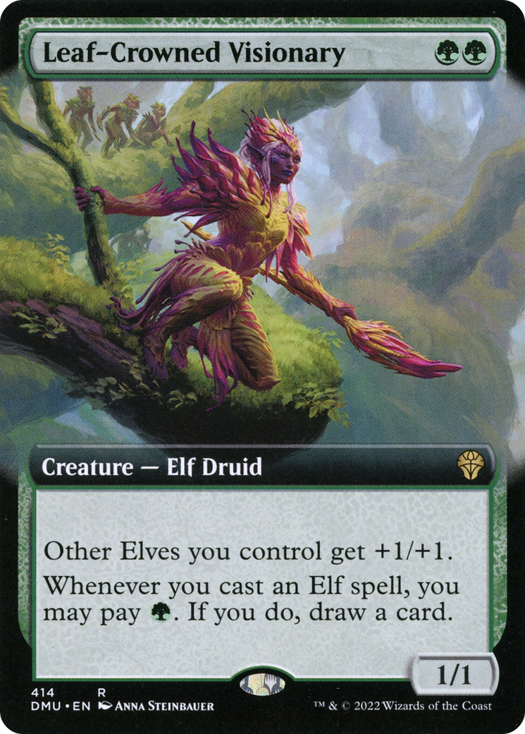 Leaf-Crowned Visionary (414) (Extended Art)