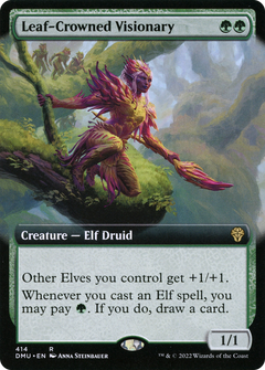Leaf-Crowned Visionary (414) (Extended Art)