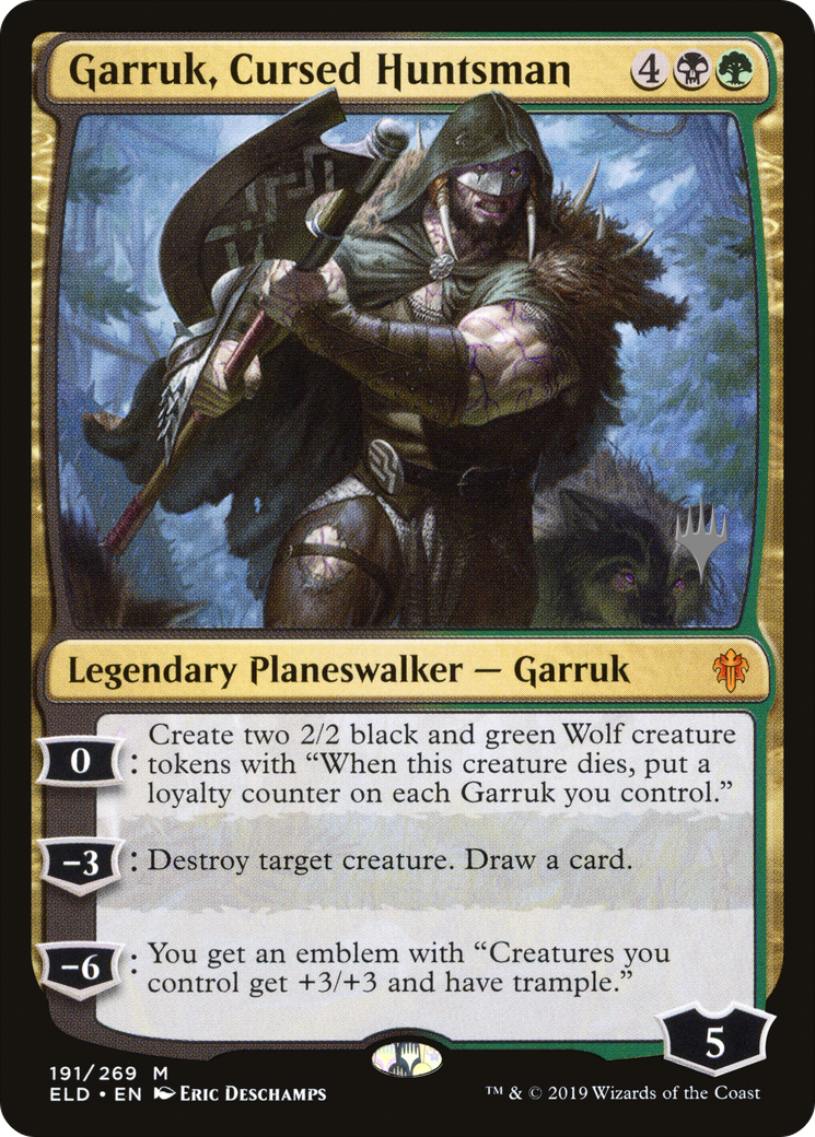 Garruk, Cursed Huntsman (191) (Promo Pack)
