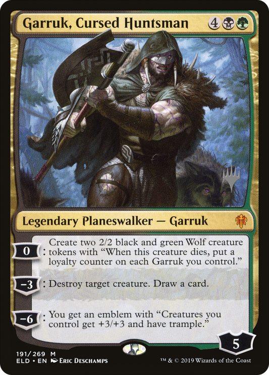 Garruk, Cursed Huntsman (191) (Promo Pack)