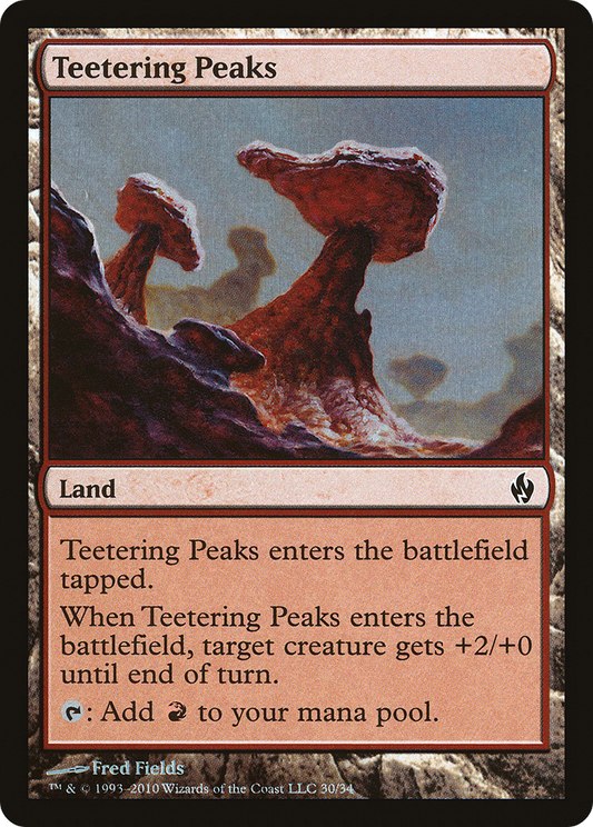 Teetering Peaks - Foil