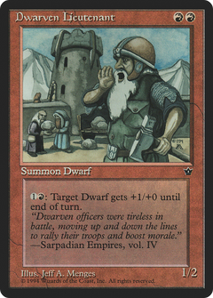 Dwarven Lieutenant