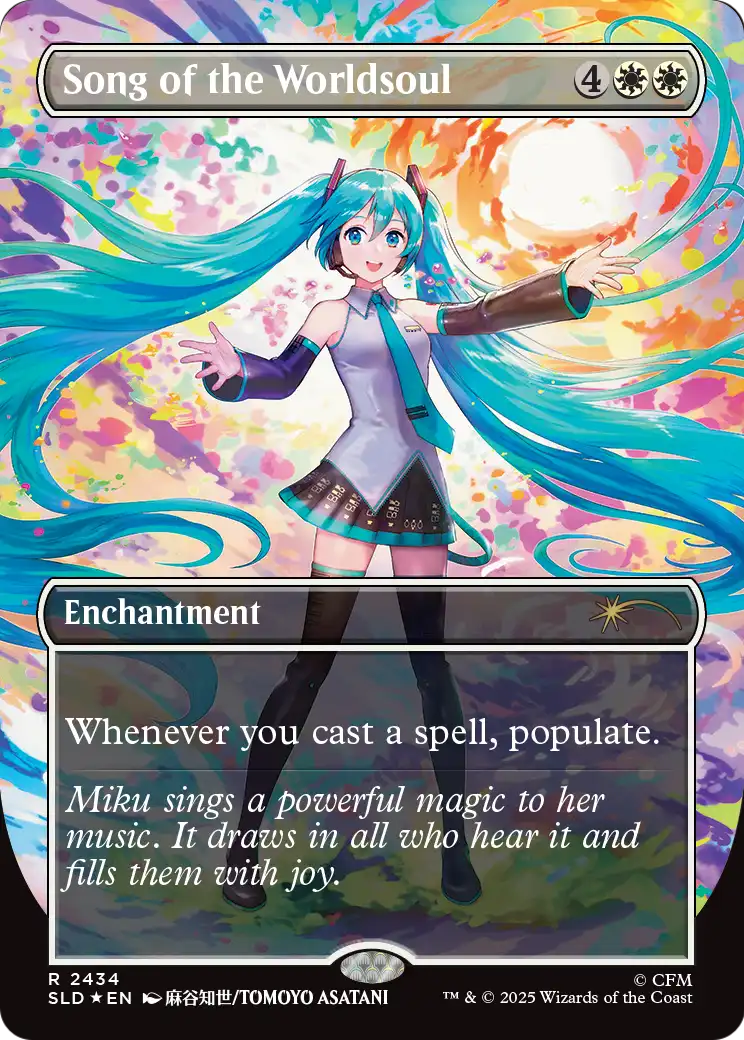 Song of the Worldsoul (2434) (Showcase) (SLD) - Foil