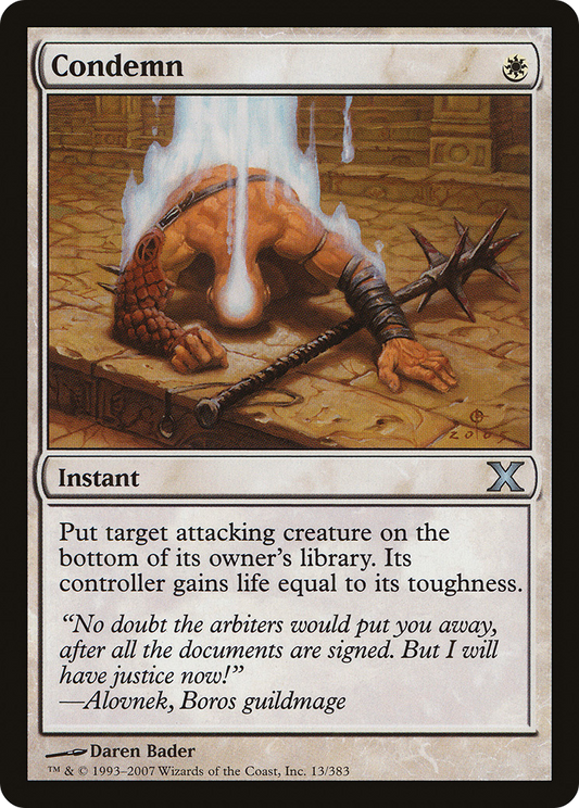 Condemn - Foil