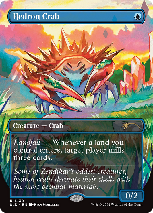 Hedron Crab (1430) (Borderless)