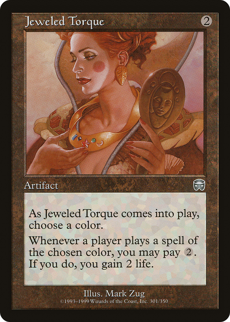 Jeweled Torque - Foil