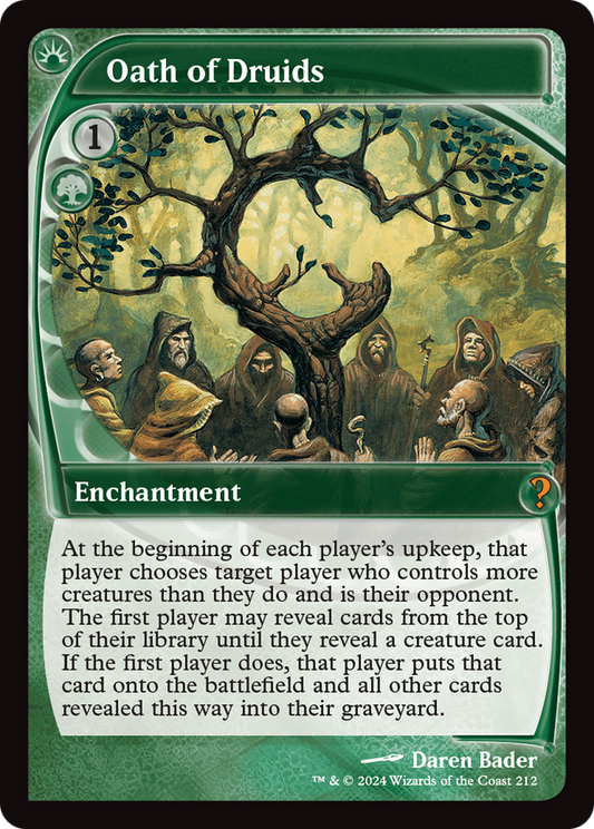 Oath of Druids - Foil