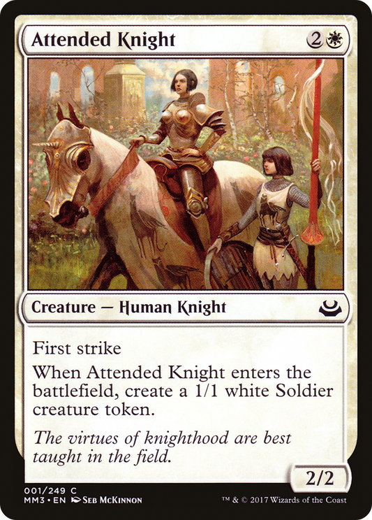 Attended Knight - Foil