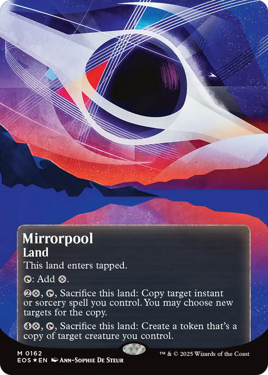 Mirrorpool (0162) (Borderless) - Galaxy Foil