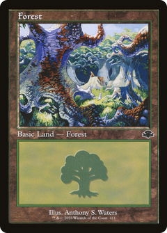 Forest (411) (Retro Frame) - Foil