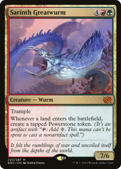 Sarinth Greatwurm - Foil