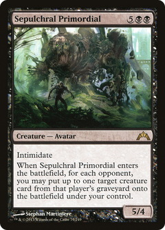 Sepulchral Primordial - Foil