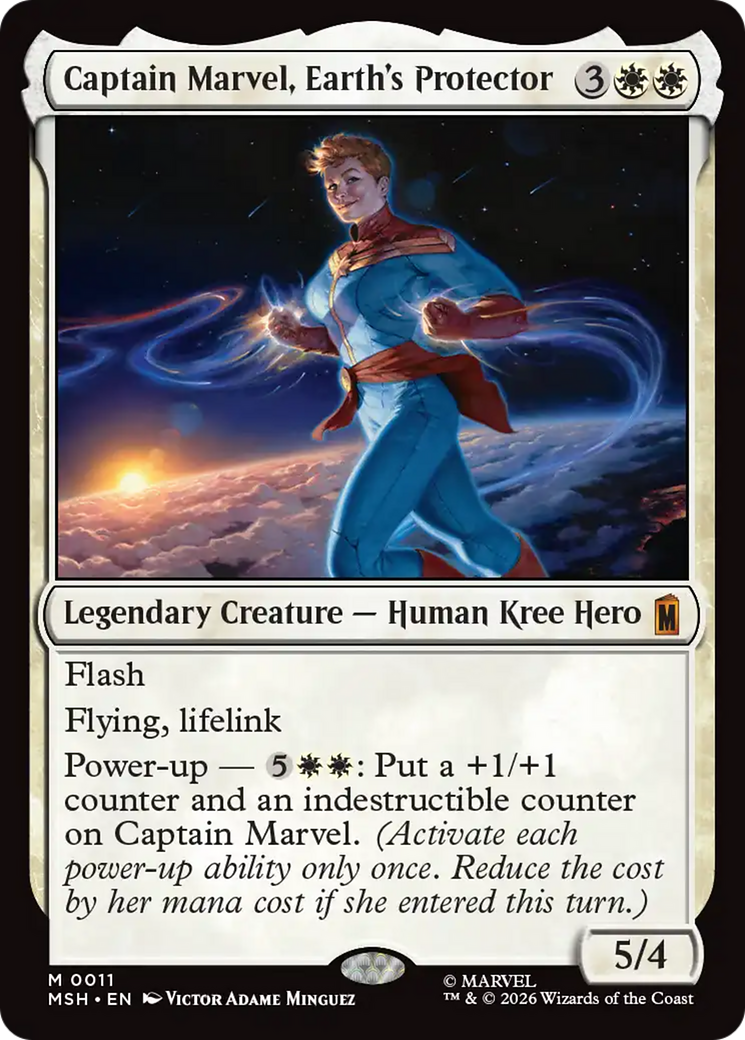 Captain Marvel, Earth's Protector (0011) (MSH)