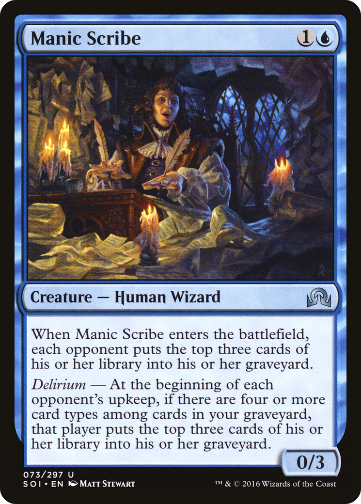 Manic Scribe - Foil
