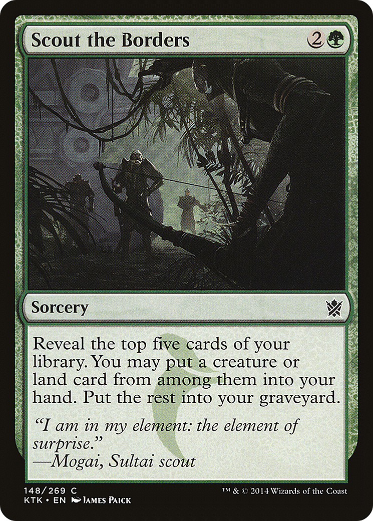 Scout the Borders - Foil