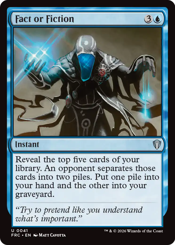 Fact or Fiction (FRC) - Foil