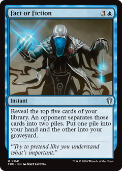 Fact or Fiction (FRC) - Foil
