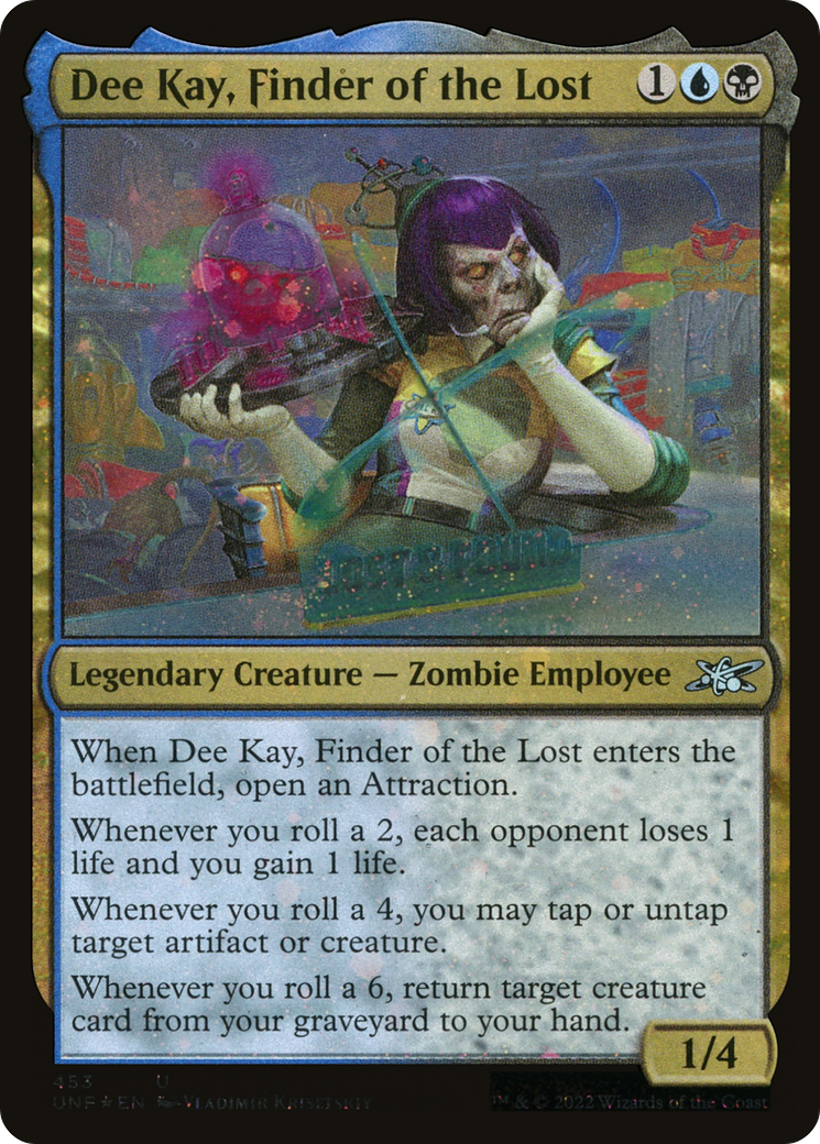 Dee Kay, Finder of the Lost (453) - Galaxy Foil