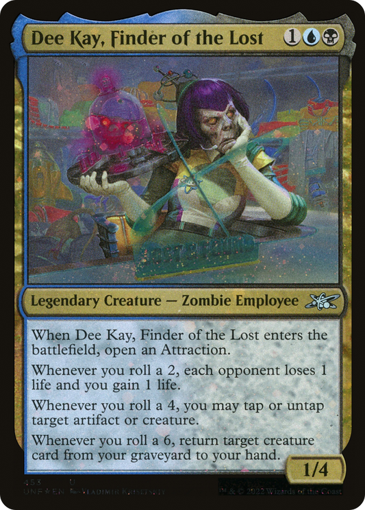 Dee Kay, Finder of the Lost (453) - Galaxy Foil