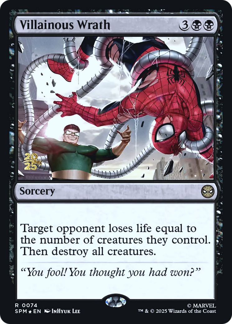 Villainous Wrath (0074) (Prerelease) - Foil pspm