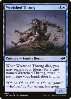 Wretched Throng - Foil