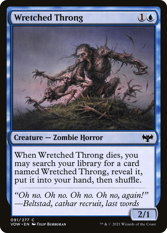Wretched Throng - Foil