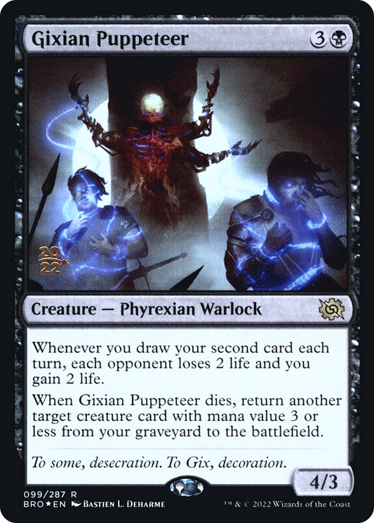 Gixian Puppeteer (099) (Prerelease) - Foil