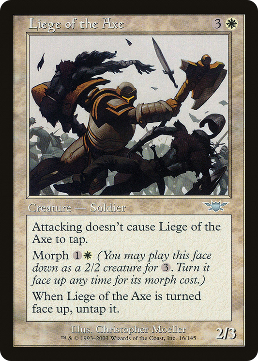 Liege of the Axe - Foil