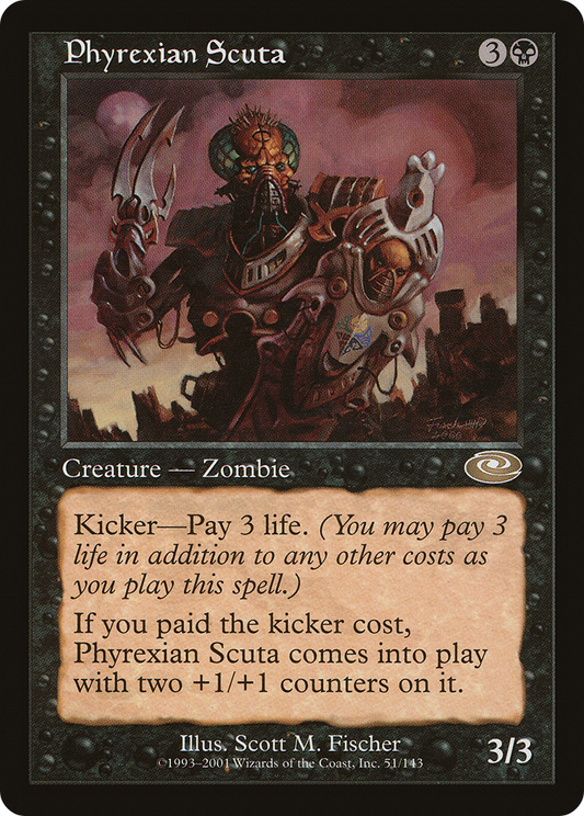 Phyrexian Scuta - Foil