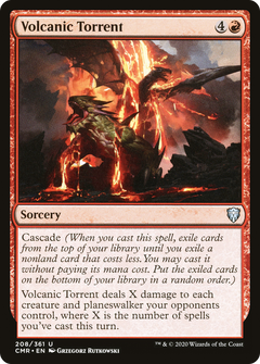 Volcanic Torrent - Foil