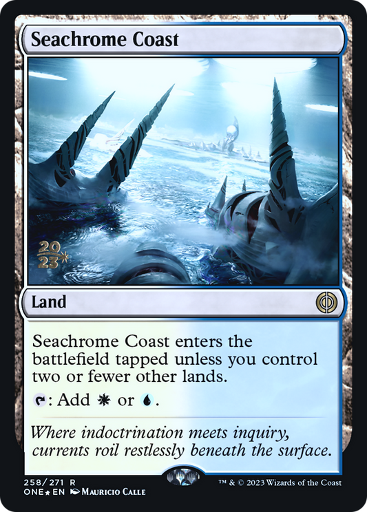 Seachrome Coast (258) (Prerelease) - Foil