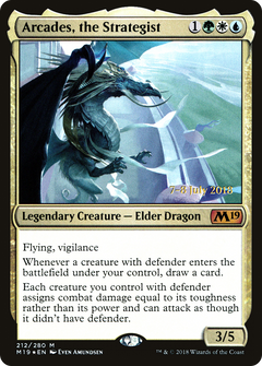 Arcades, the Strategist (212) (Prerelease) - Foil