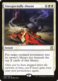 Unexpectedly Absent - Foil
