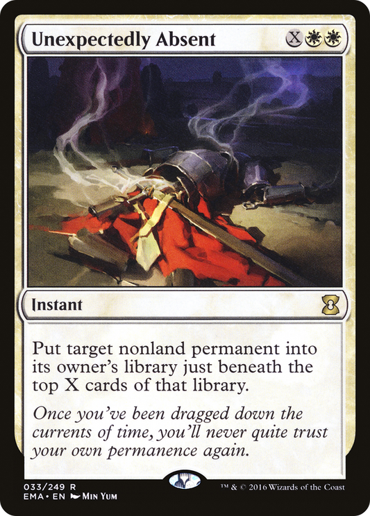 Unexpectedly Absent - Foil