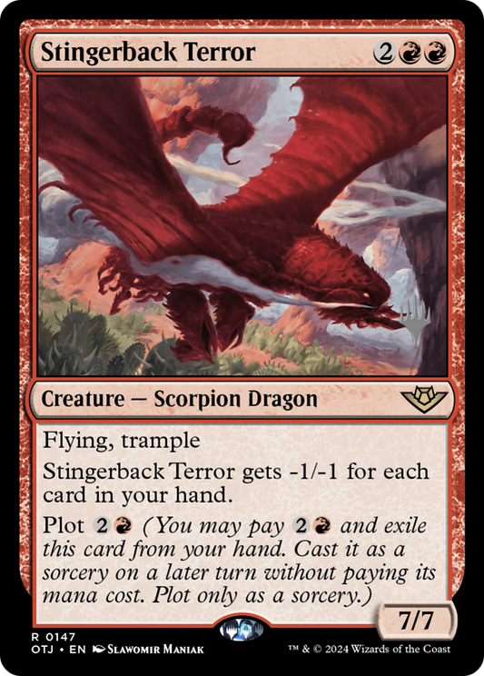Stingerback Terror (0147) (Promo Pack) - Foil