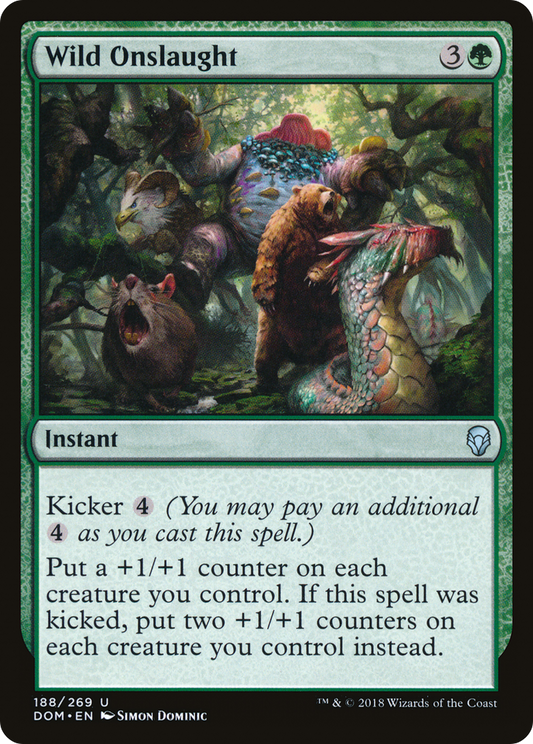 Wild Onslaught - Foil