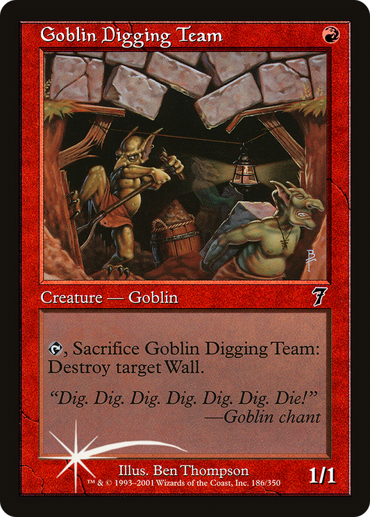 Goblin Digging Team - Foil