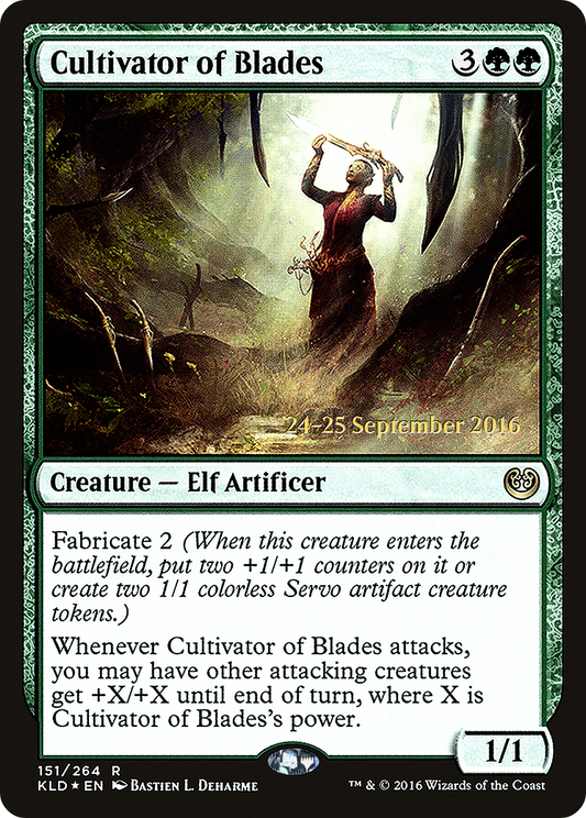 Cultivator of Blades (151) (Prerelease) - Foil