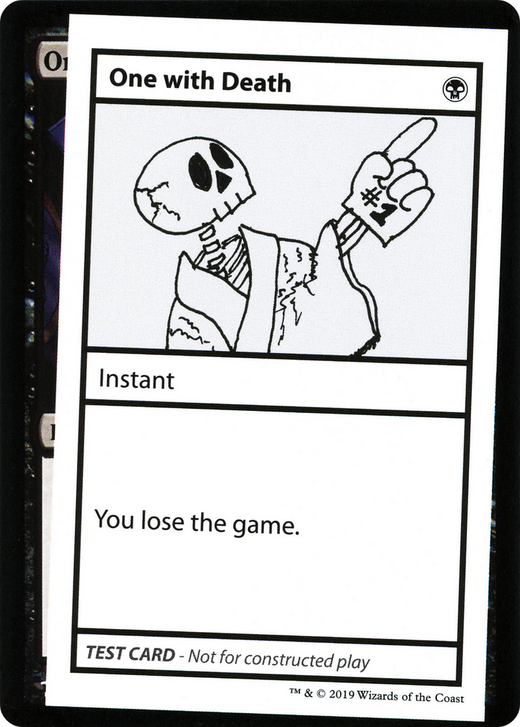 One With Death (No PW Symbol)