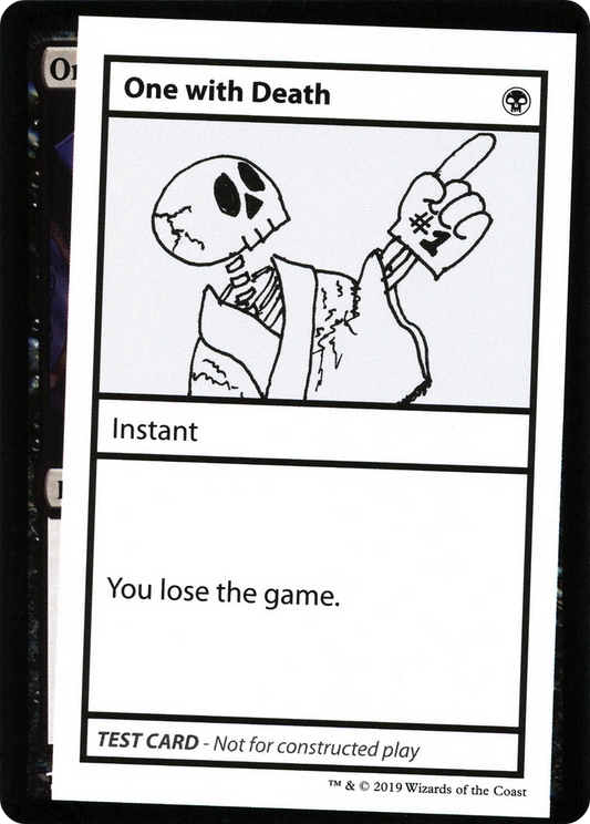 One With Death (No PW Symbol)