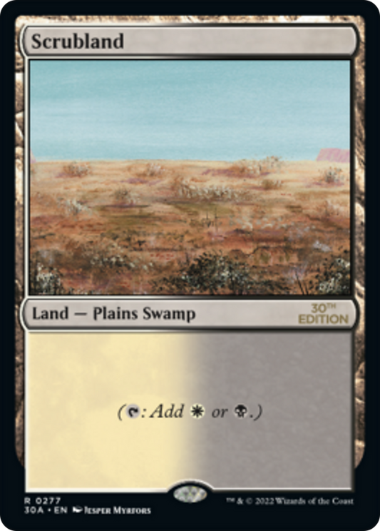 Scrubland (Modern Frame)