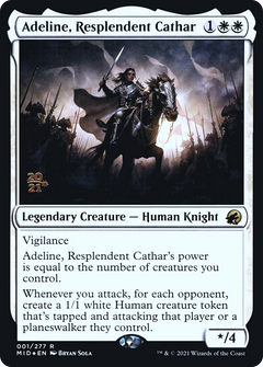 Adeline, Resplendent Cathar (001) (Prerelease) - Foil