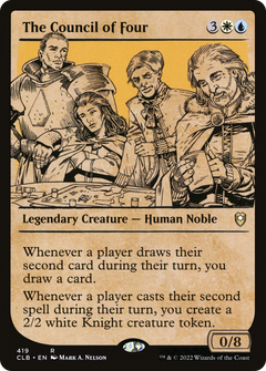The Council of Four (419) (Showcase) - Foil