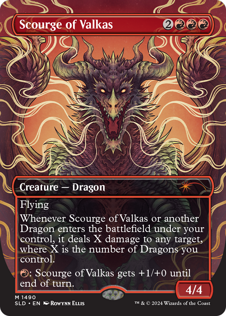 Scourge of Valkas (1490) (Borderless)
