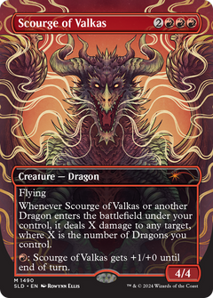 Scourge of Valkas (1490) (Borderless)