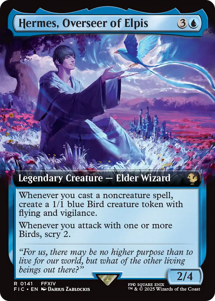 Hermes, Overseer of Elpis (0141) (Extended Art)