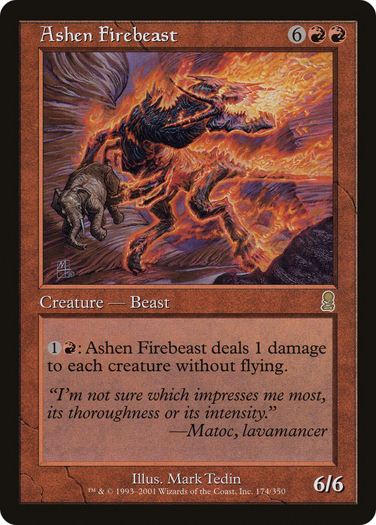 Ashen Firebeast - Foil