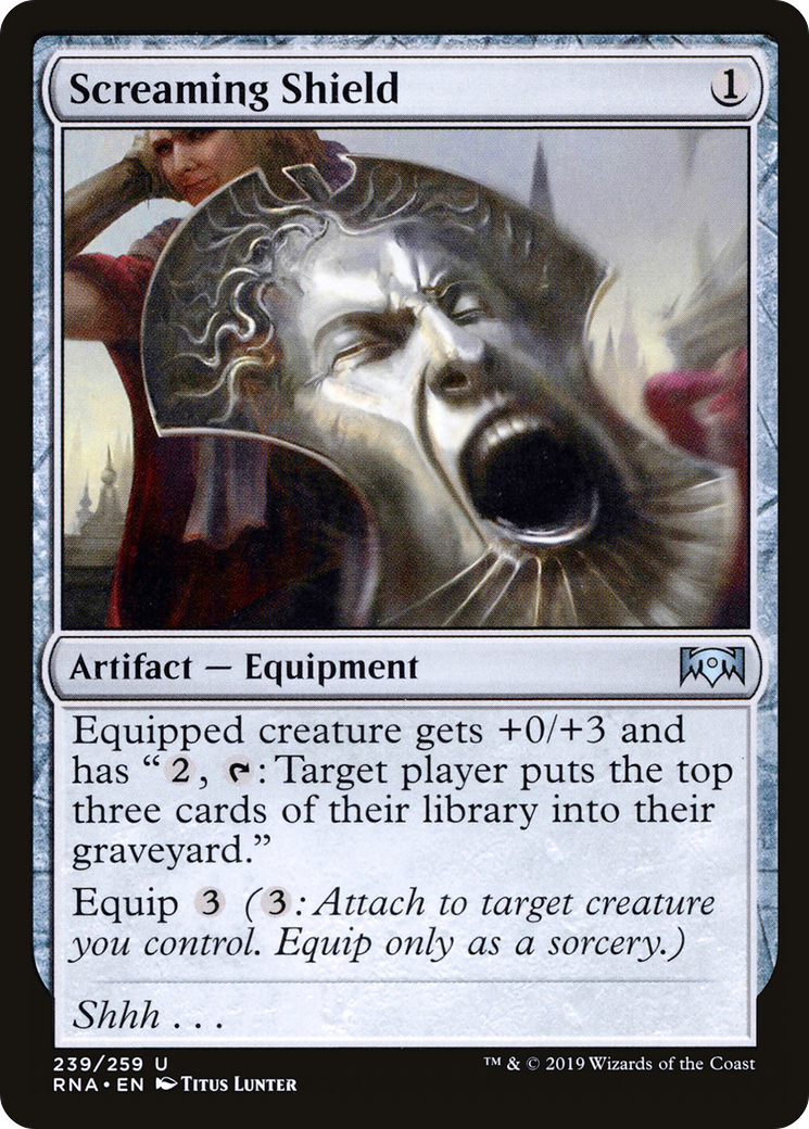 Screaming Shield - Foil